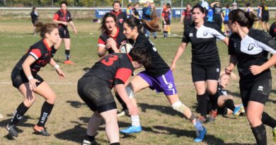 Un'azione di gioco delle Seniores Femminile nella giornata di Coppa Italia del 01.11.2017