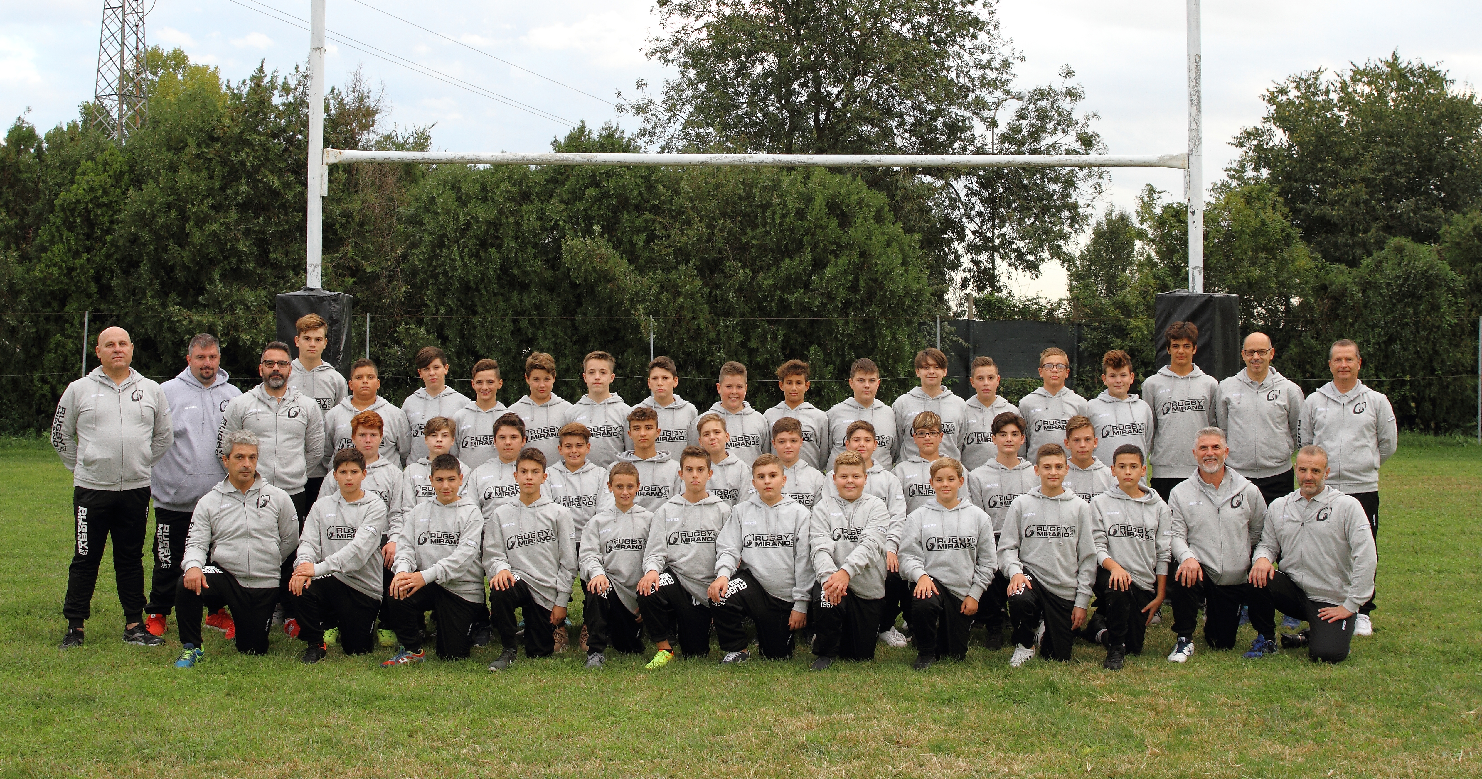 L'Under 14 di Rugby Mirano 1957 ASD per la stagione sportiva 2017/2018