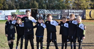 L'Under 8 del Rugby Mirano 1957. Foto: Reika Rorato