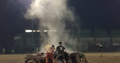 Le mischie Under 18 di Mirano e Casale si fronteggiano nel freddo incontro disputato oggi 9 dicembre. Foto Mirna Cestaro.