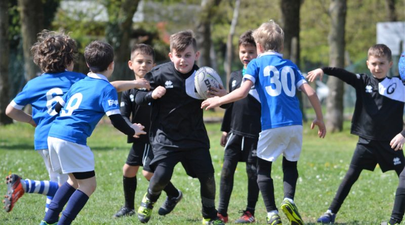 L'Under 8 all'ultimo Raggruppamento di Stanghella. Foto Rorato