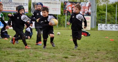 l'Under 6 in azione al torneo di San Donà dello scorso 14 aprile. Foto: Chiara Basana