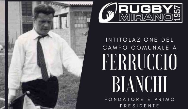 intitolazione stadio a Ferruccio Bianchi