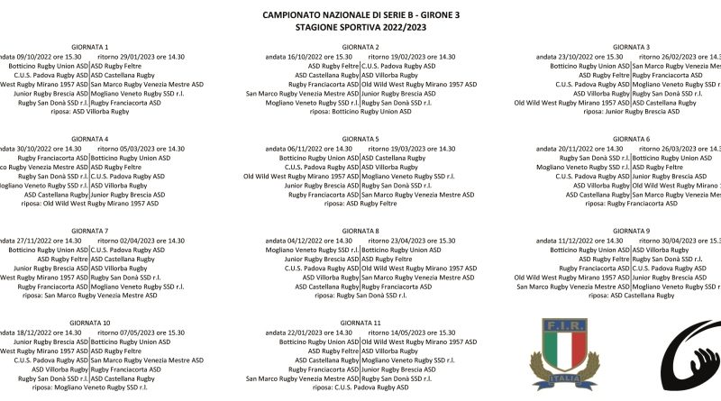 Il calendario della Serie B 2022/2023